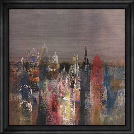 Framed Penthouse View II Print