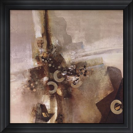 Framed Black and Tan Print