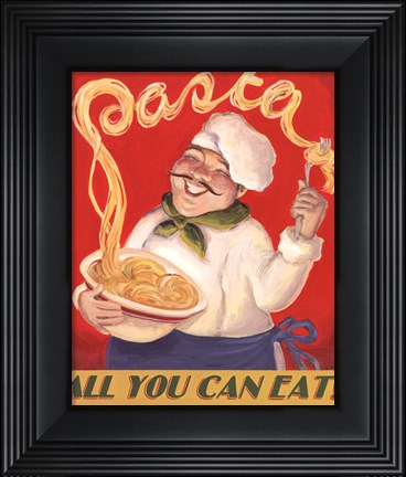 Framed At Your Service I Print