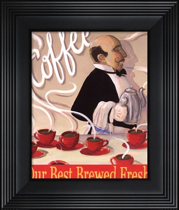 Framed At Your Service II Print