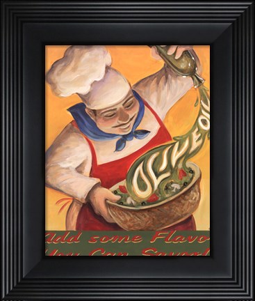 Framed At Your Service III Print