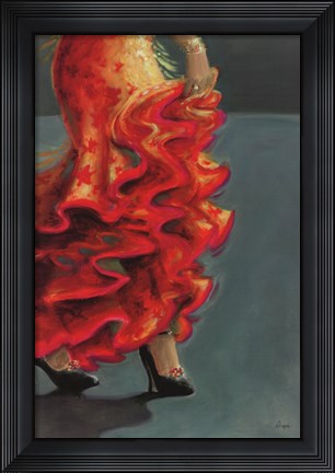 Framed Flamenco Fiesta II Print
