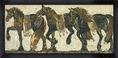 Framed Procession Print