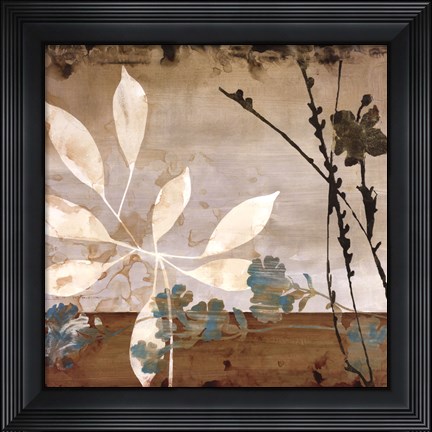 Framed Floralscape I Print