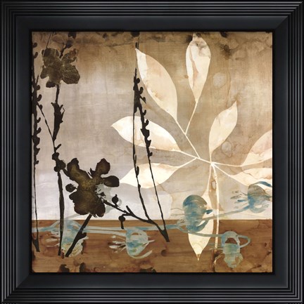 Framed Floralscape II Print