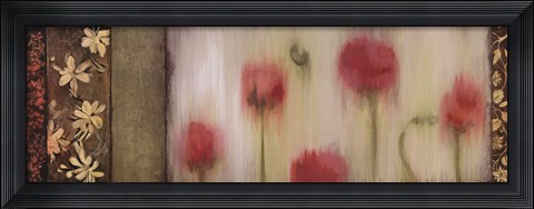 Framed Rain Flower II Print