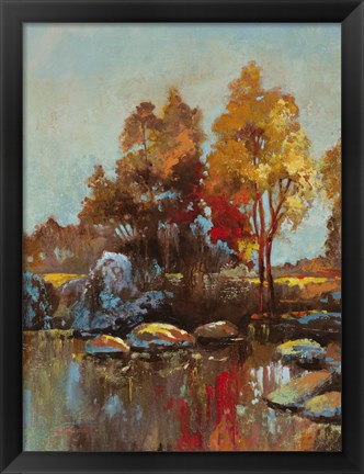 Framed Silent Colours IV Print