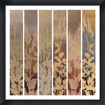 Framed Nature&#39;s Shades Composition Print