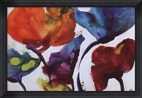 Framed Affluent IV Print