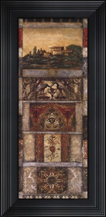 Framed Tuscan Splendor I Print