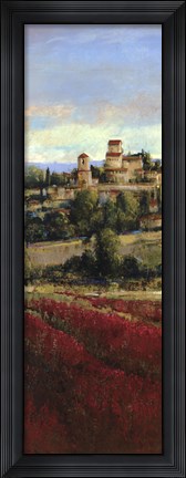 Framed Tuscan Harvest I Print