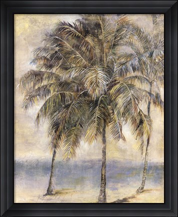 Framed Palm Hammock II Print