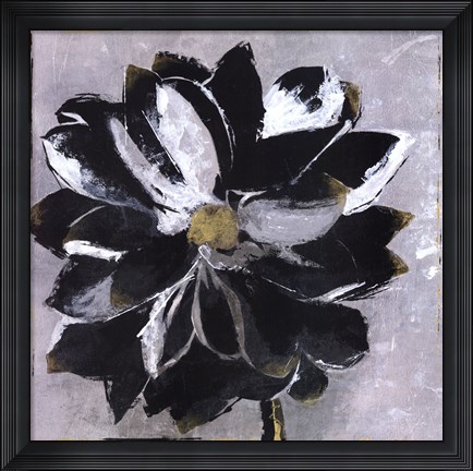 Framed Black And White Digressions III Print