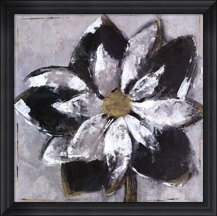 Framed Black And White Digressions IV Print