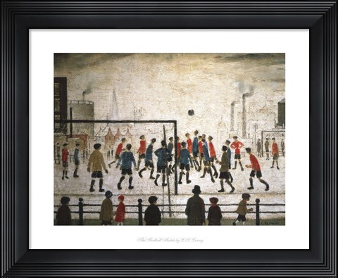 Framed Football Match Print