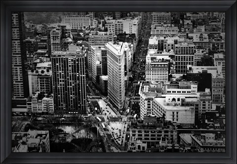 Framed Intersection II Print