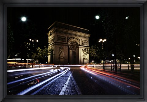 Framed Night Lights Print