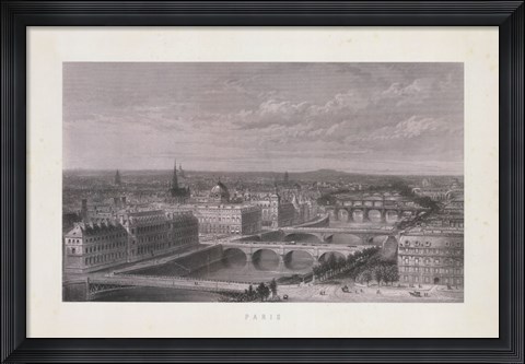 Framed Paris Print