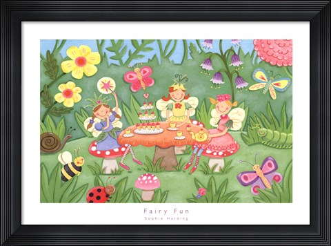 Framed Fairy Fun Print
