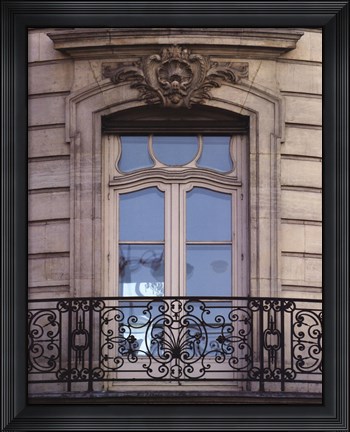 Framed Rue De Paris II Print