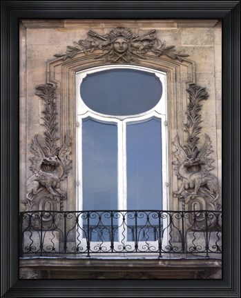 Framed Rue De Paris III Print