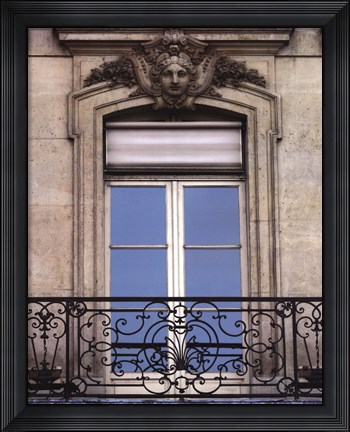 Framed Rue De Paris IV Print
