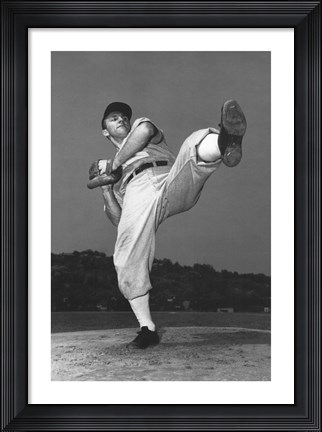 Framed On The Field I Print