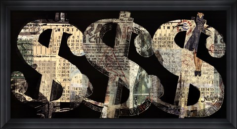 Framed Dollar Print