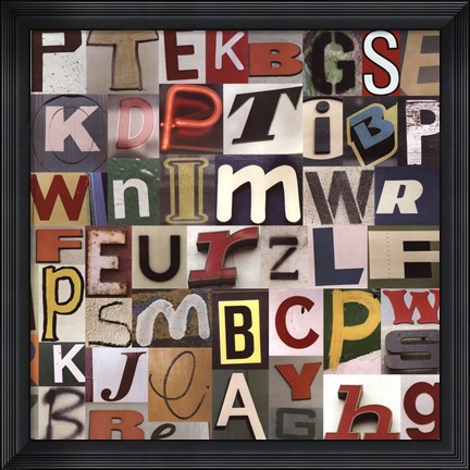 Framed Type II Print