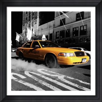 Framed City Streets IV Print