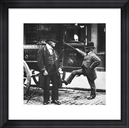 Framed Cast Iron Billy Print