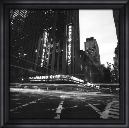 Framed Rush Hour Print