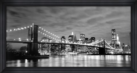 Framed City Connection I Print