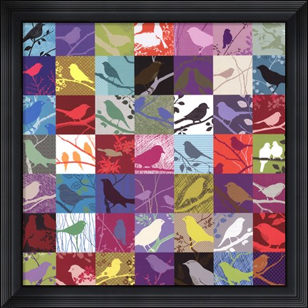Framed Birdland Print