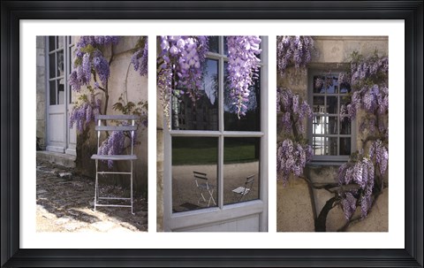 Framed Le Weekend Triptych Print