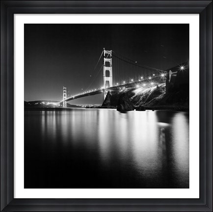 Framed Golden Gate Study Print