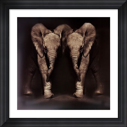 Framed Twins Print