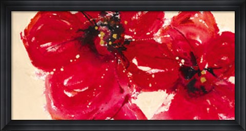 Framed Exotic Reds Print