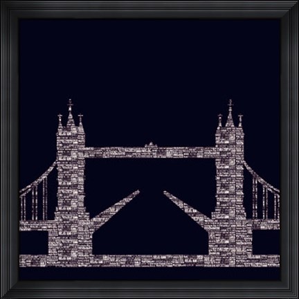 Framed City Type I Print