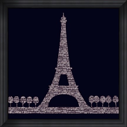 Framed City Type II Print