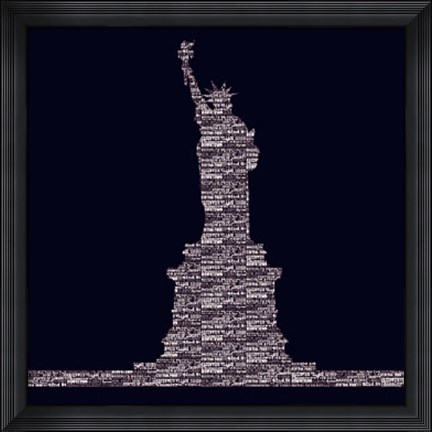 Framed City Type III Print