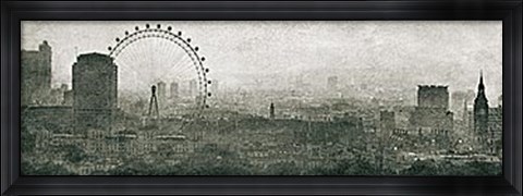 Framed London Landmarks Print