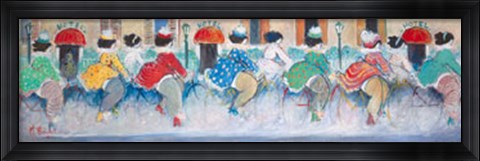 Framed Le Sprint Print