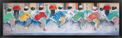 Framed Le Sprint Print