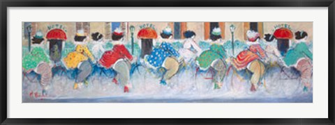 Framed Le Sprint Print