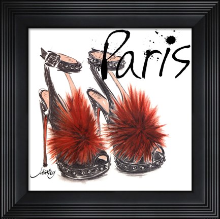 Framed Panache I Print