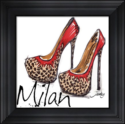 Framed Panache II Print