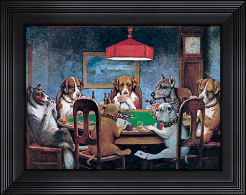 Framed Friend In Need Print