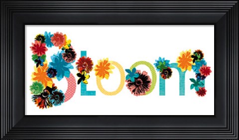 Framed In Bloom I Print