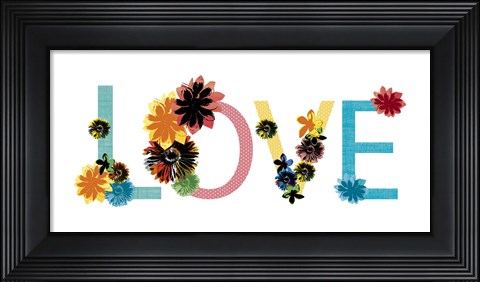Framed In Bloom II Print
